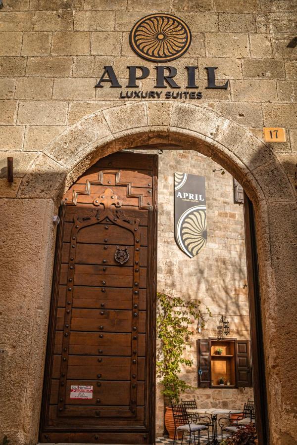 April Luxury Suites (Adults Only) Rhodes City Exteriér fotografie